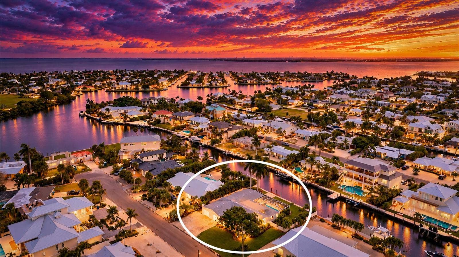 517 71ST STREET, Holmes Beach, FL 34217 View showing Key Royale in the background