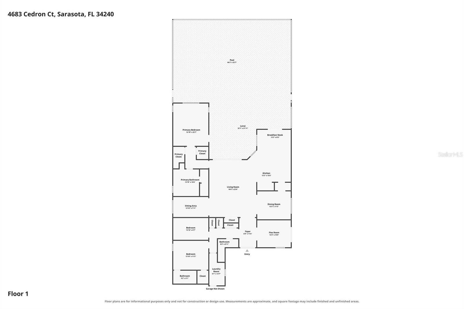 4683 CEDRON COURT, Sarasota, FL 34240 4683 CEDRON COURT, Sarasota, FL 34240