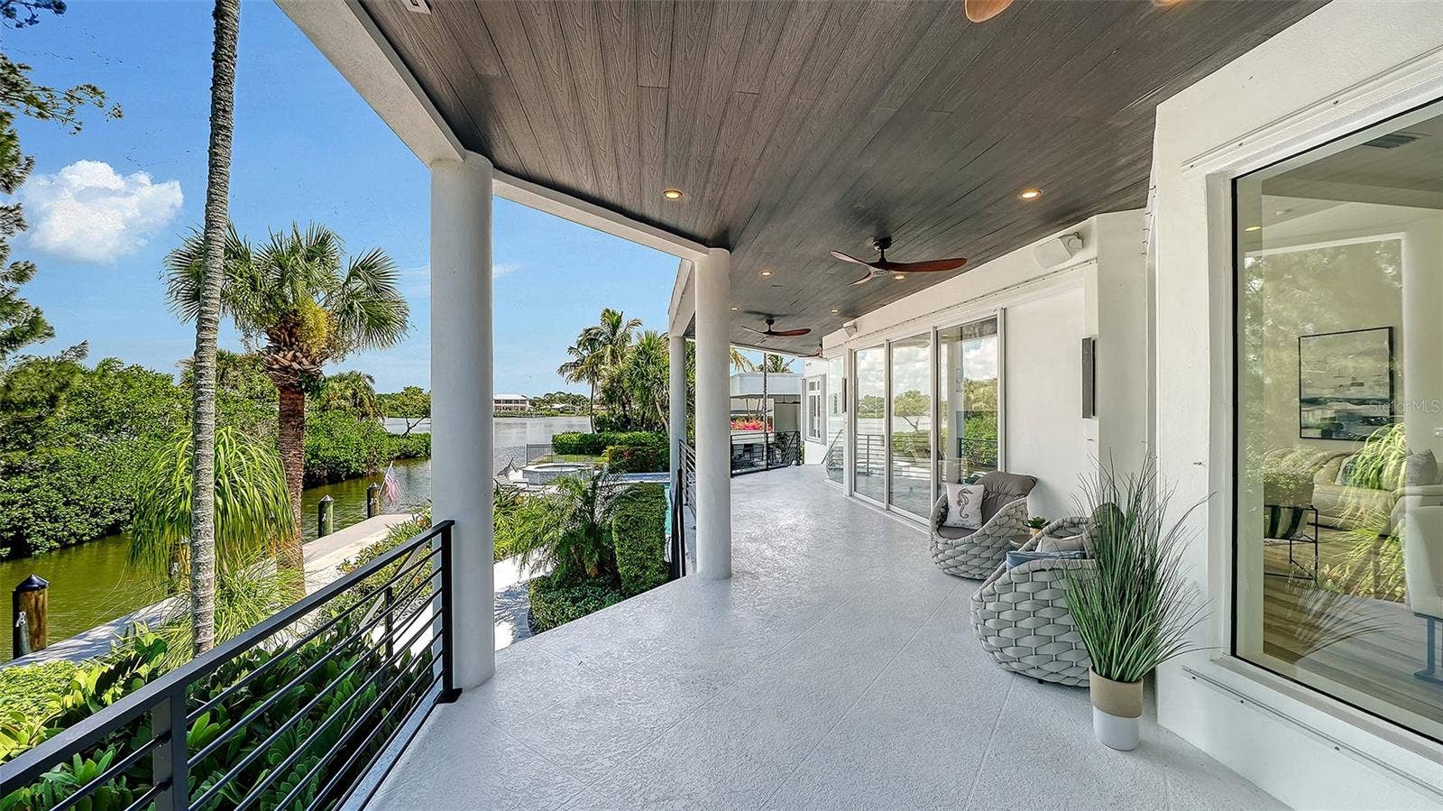 3718 SANDSPUR LANE, Nokomis, FL 34275 Side porch