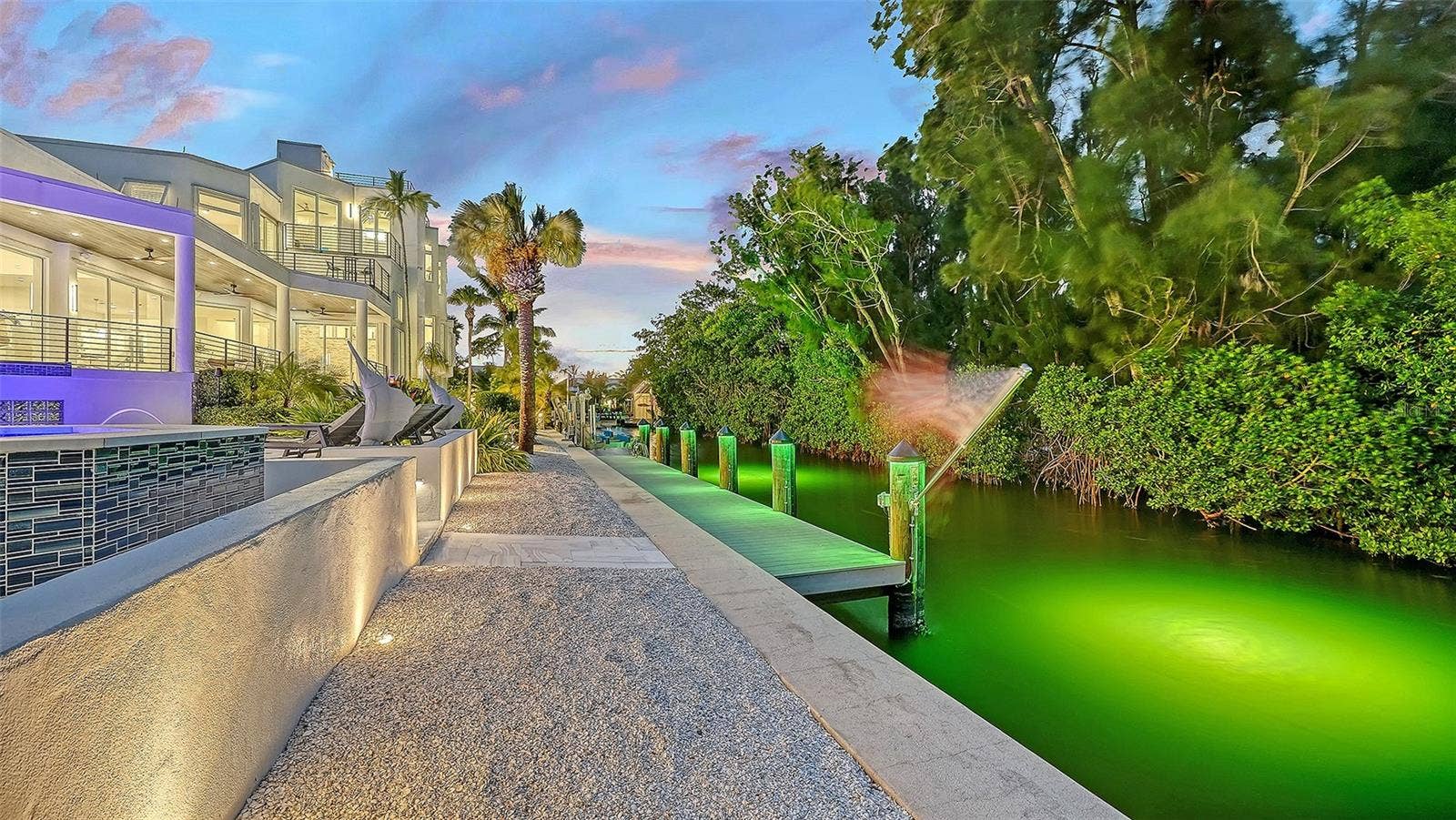 3718 SANDSPUR LANE, Nokomis, FL 34275 New dock, 20k boat lift and 2 PWC lifts