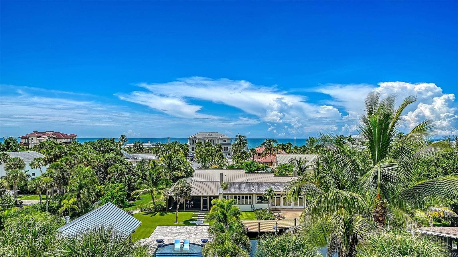 3718 SANDSPUR LANE, Nokomis, FL 34275 View to the west