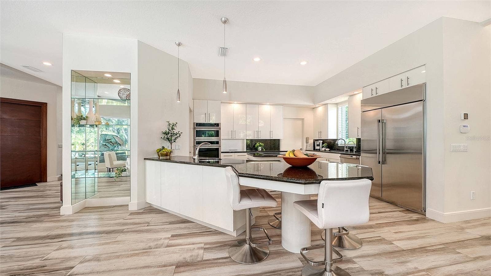 3718 SANDSPUR LANE, Nokomis, FL 34275 Culinary pursuits or just coffee, this kitchen delivers