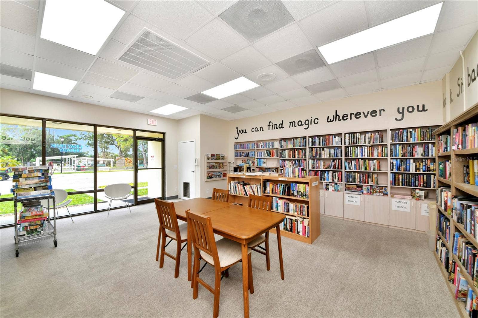 6843 HIKINA DRIVE, North Port, FL 34287 Community Center Library