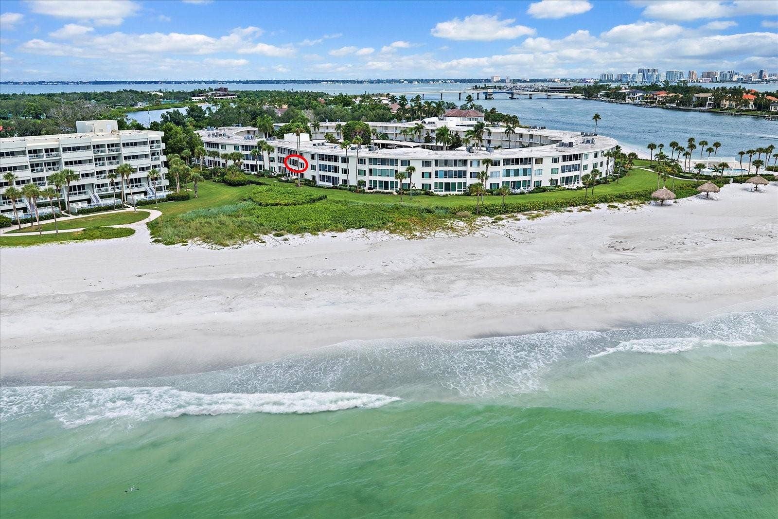 100 SANDS POINT ROAD, #219, Longboat Key, FL 34228 #219 from the water