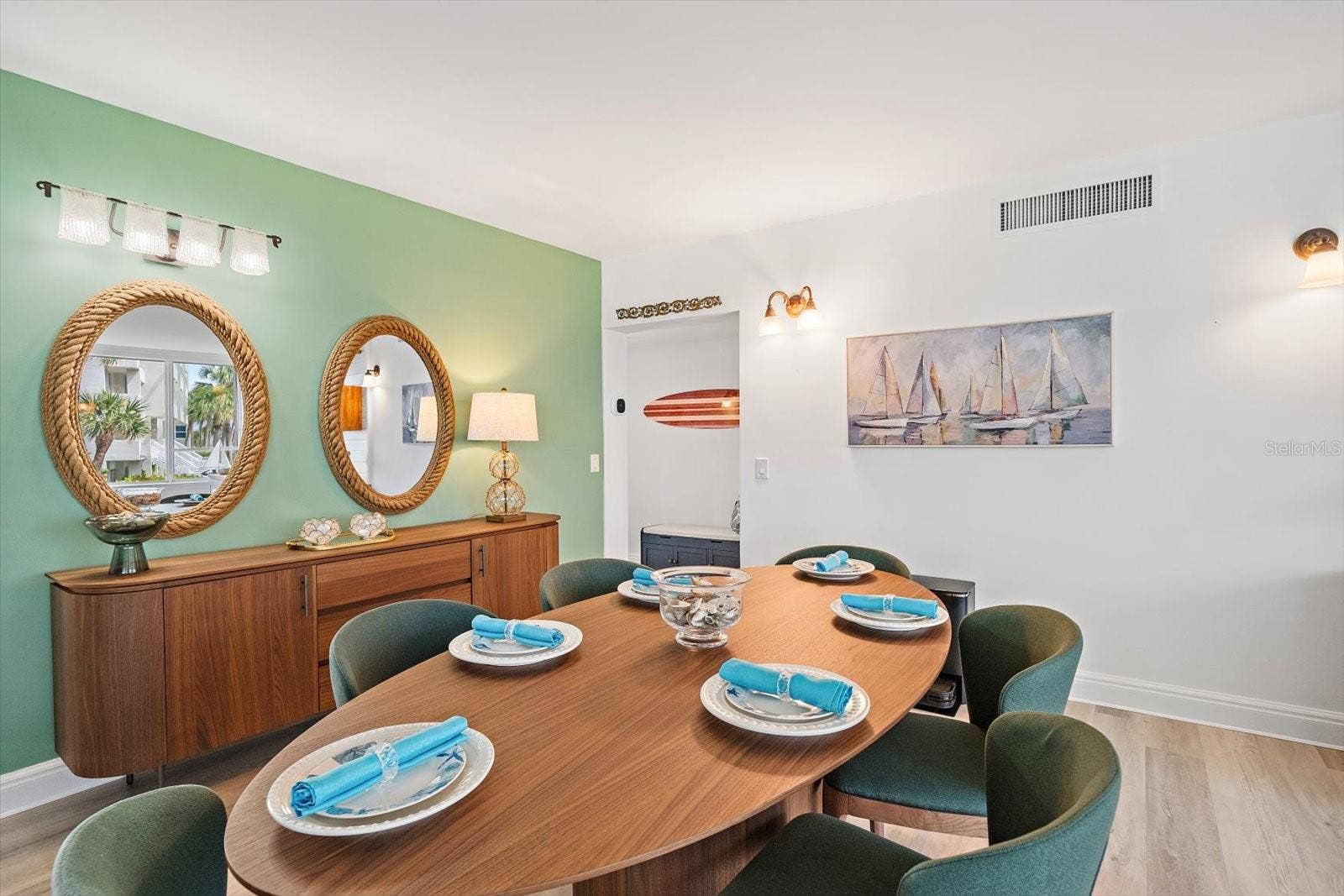 100 SANDS POINT ROAD, #219, Longboat Key, FL 34228 Dining table