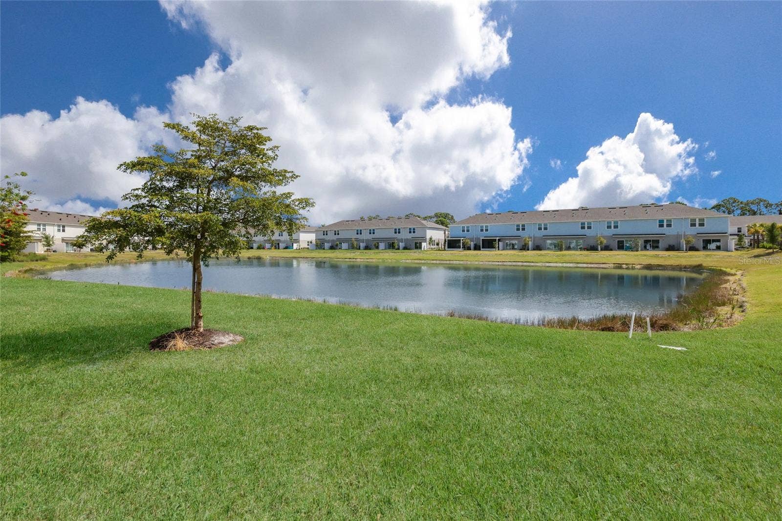 15150 GINETTI STREET, Nokomis, FL 34275 The views of the community lake from the patio are simply stunning!