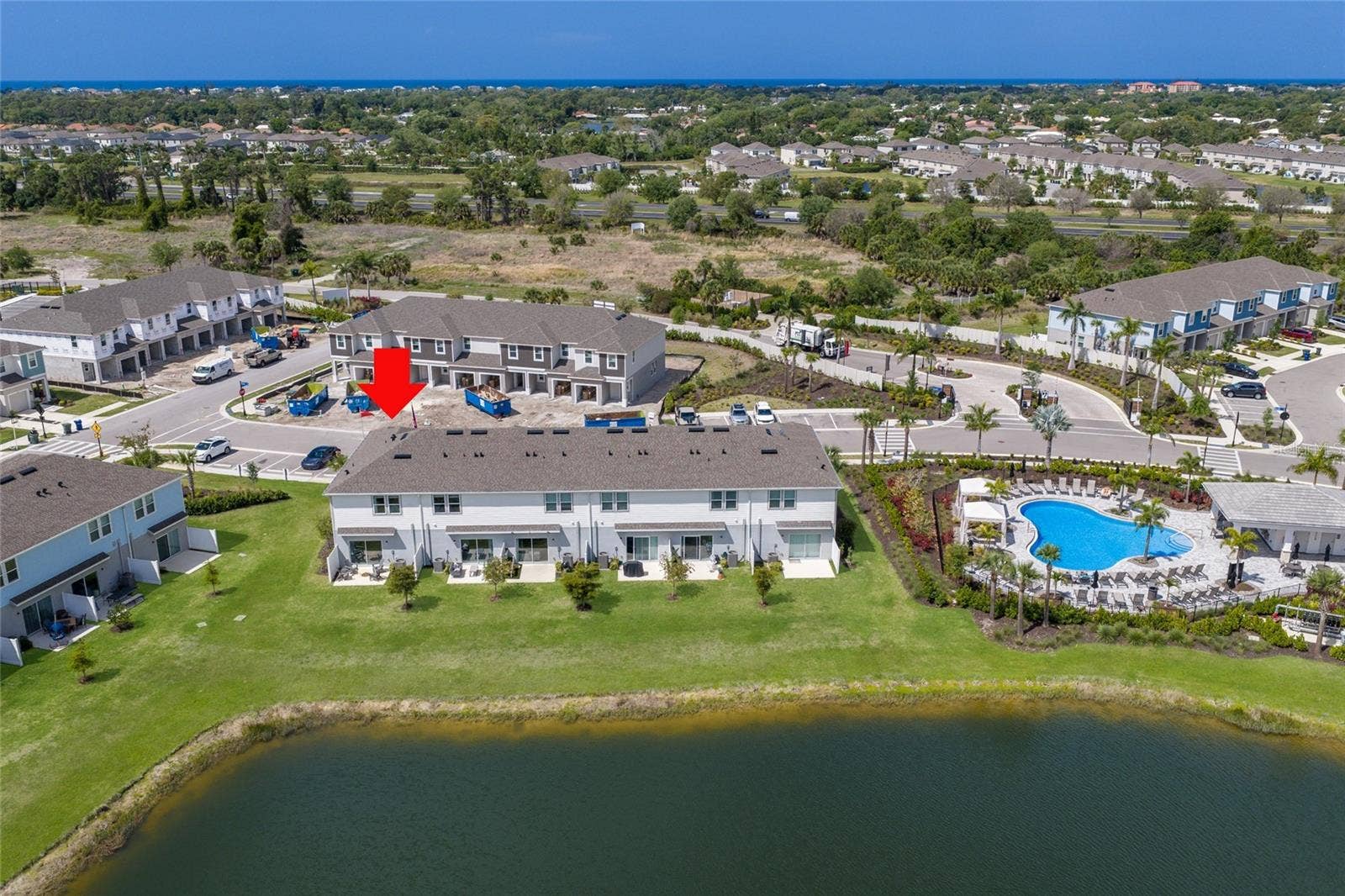 15150 GINETTI STREET, Nokomis, FL 34275 Adding to the rear east exposure is the incredible view overlooking the beautiful community lake!