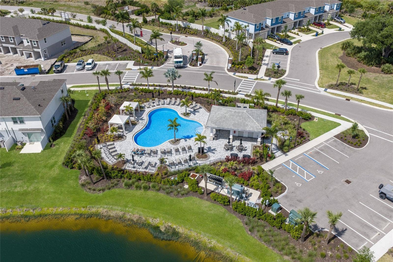 15150 GINETTI STREET, Nokomis, FL 34275 If you don't feel like making the short drive to the beach, the resort pool is a perfect option to relax and enjoy the Florida sun for an afternoon!