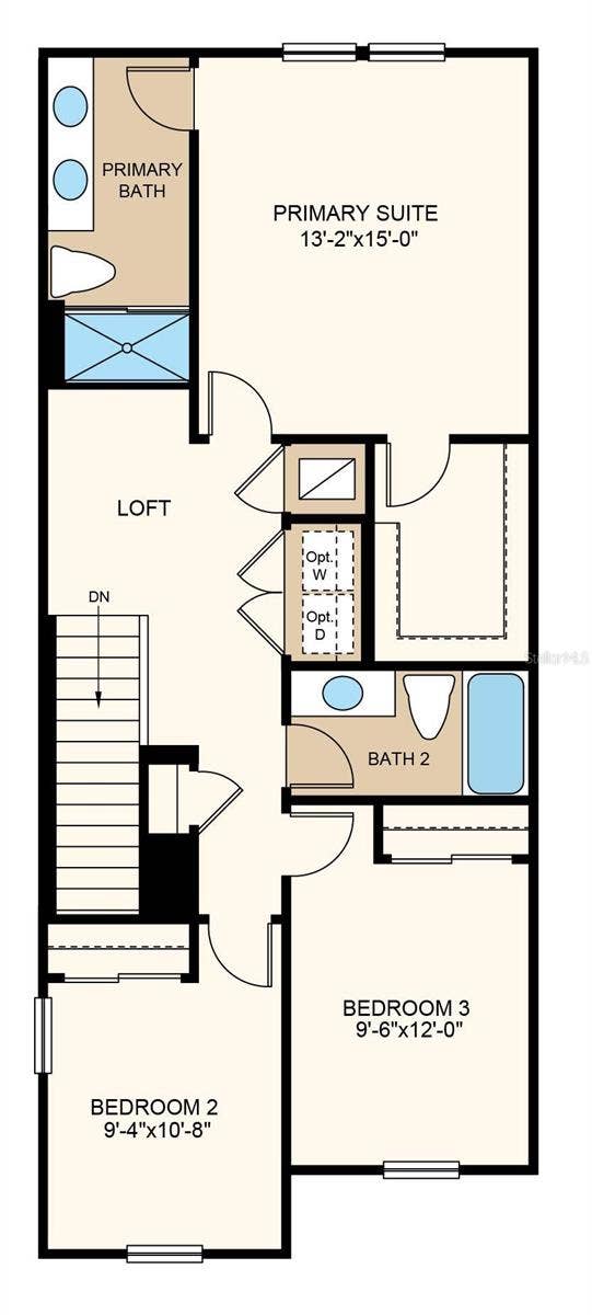 15150 GINETTI STREET, Nokomis, FL 34275 Second Floor Layout