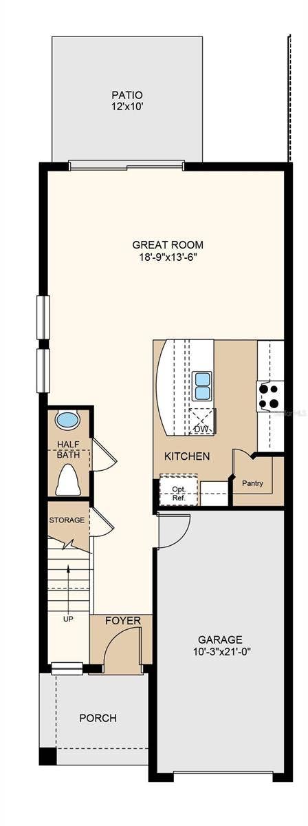 15150 GINETTI STREET, Nokomis, FL 34275 First Floor Layout