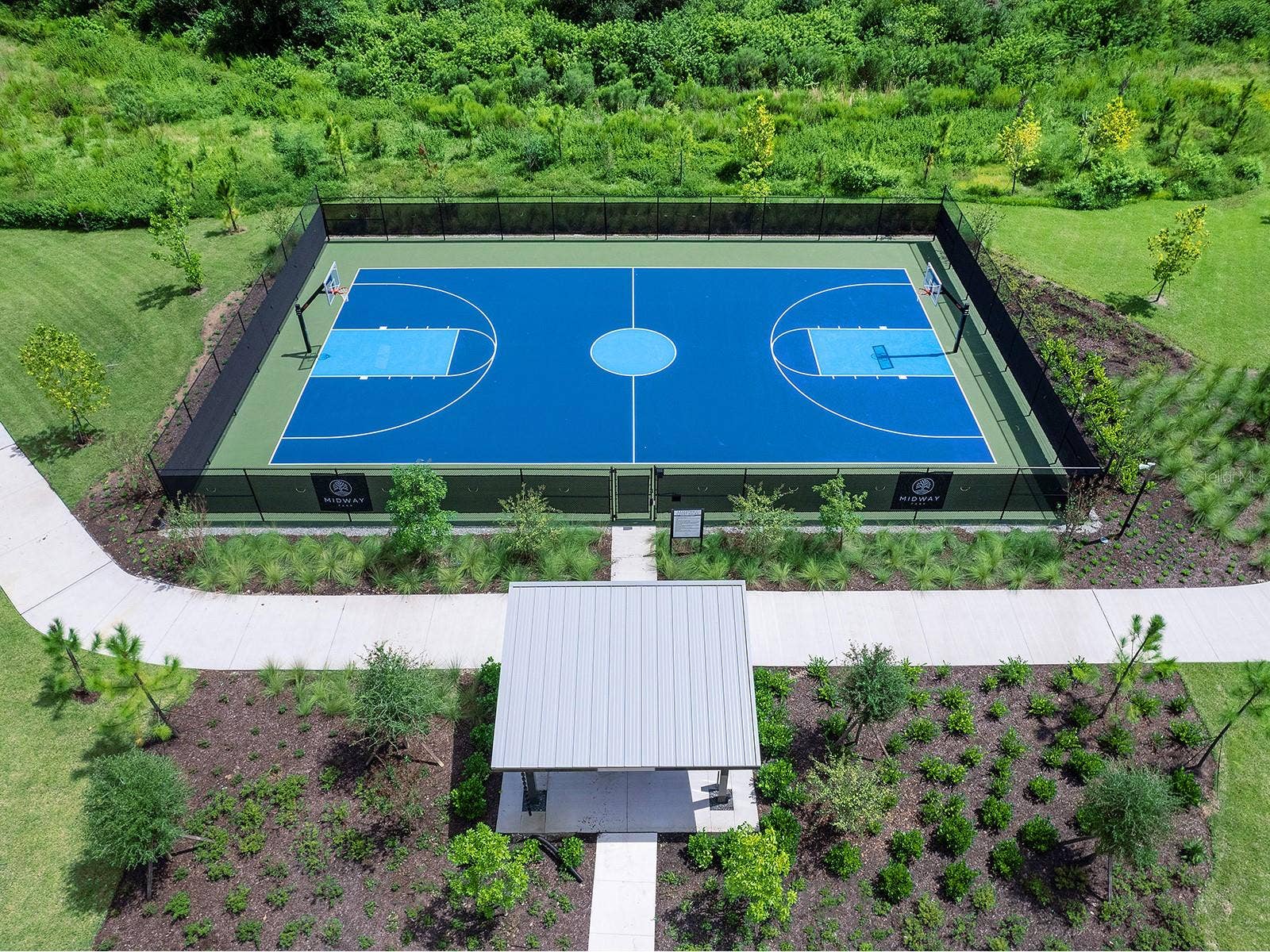 1320 IVORY TUSK CIRCLE, Sarasota, FL 34240 Midway Park basketball court