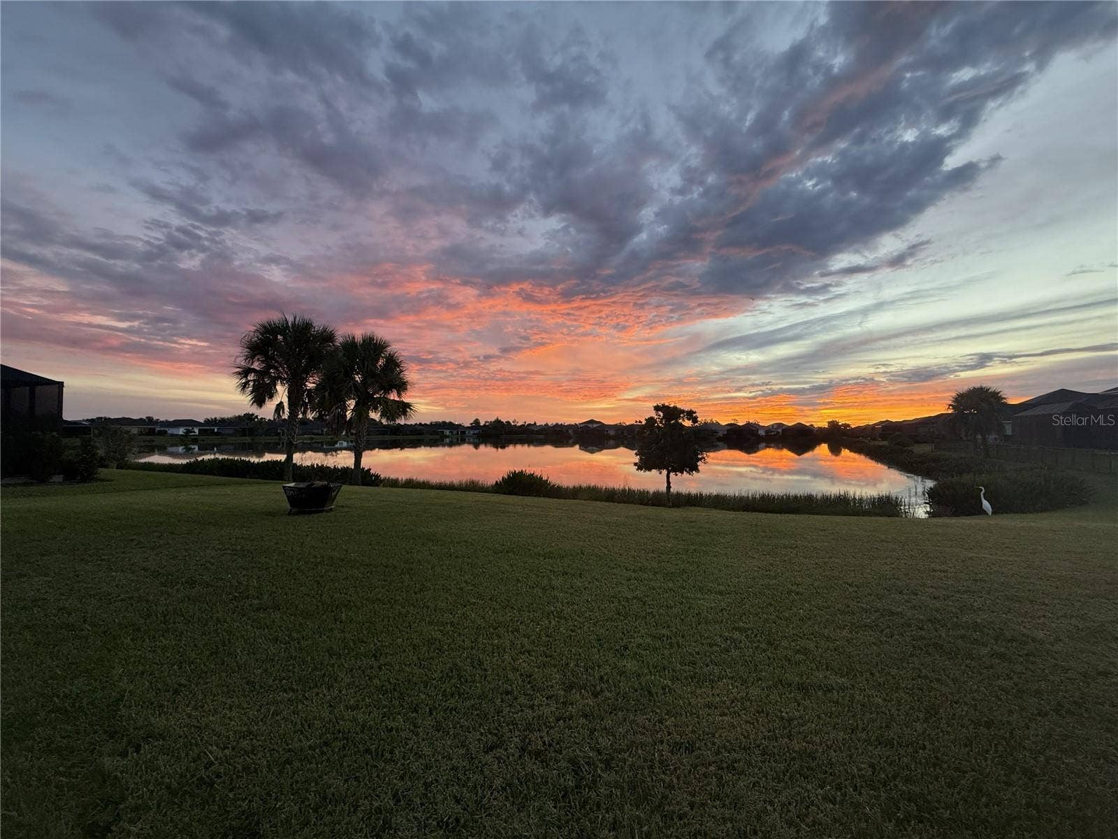 4618 FOXTAIL DRIVE, Parrish, FL 34219 Sunset from back yard No Filters
