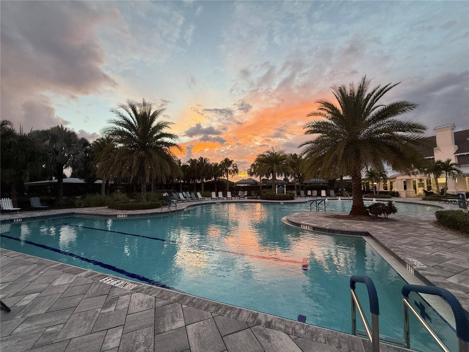 4618 FOXTAIL DRIVE, Parrish, FL 34219 Sunset from Community Pool No Filters