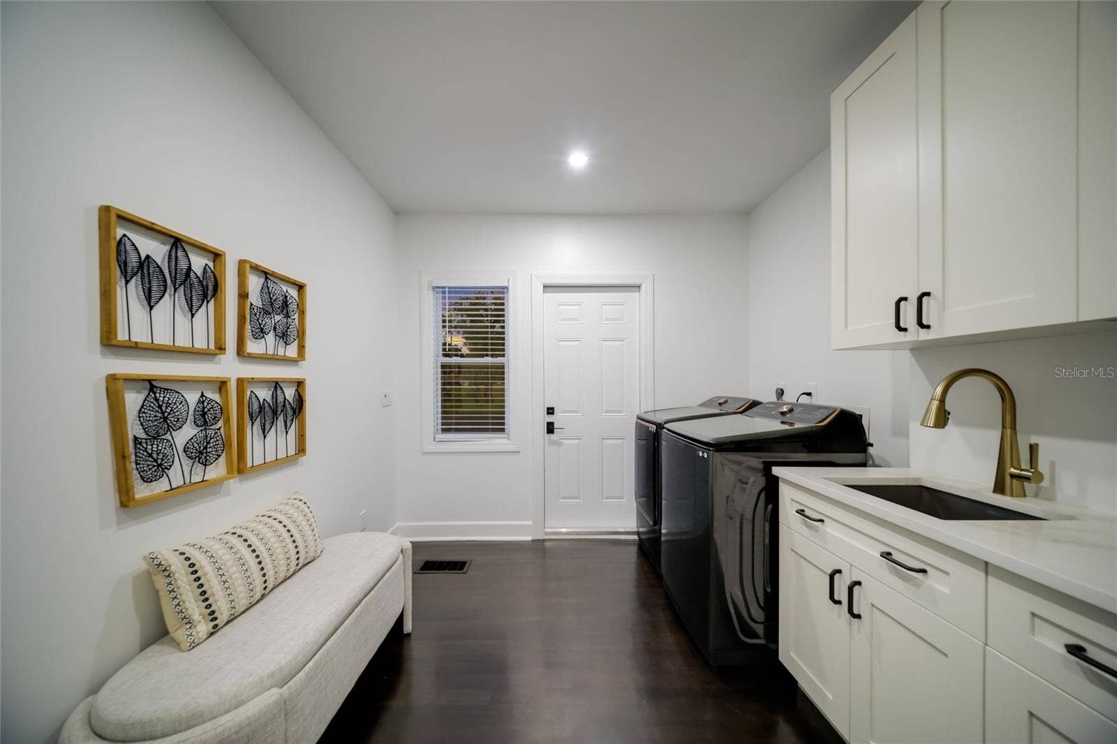 5060 18TH AVENUE W, Bradenton, FL 34209 The perfect laundry room with access the the back yard, and garage.