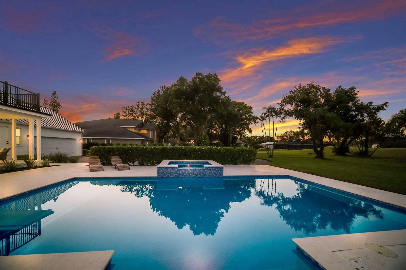 5060 18TH AVENUE W, Bradenton, FL 34209 Large enough for lap swimming or relaxing.