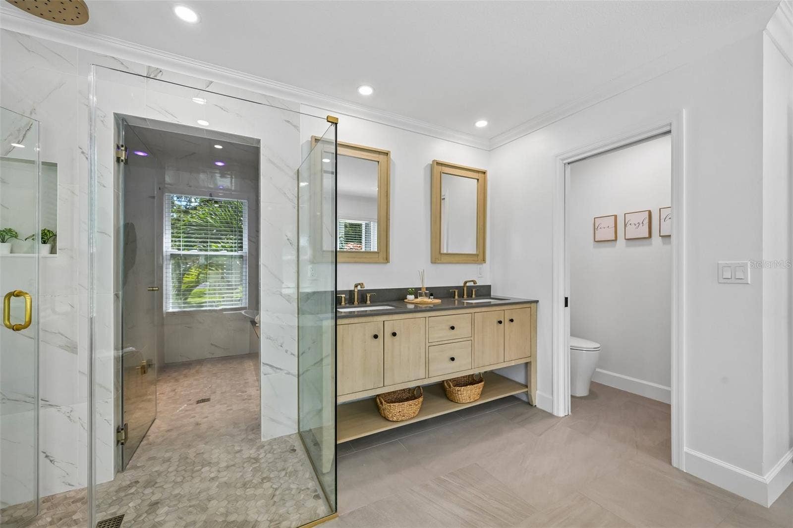 5060 18TH AVENUE W, Bradenton, FL 34209 This is the ultimate luxury ensuite bathroom.