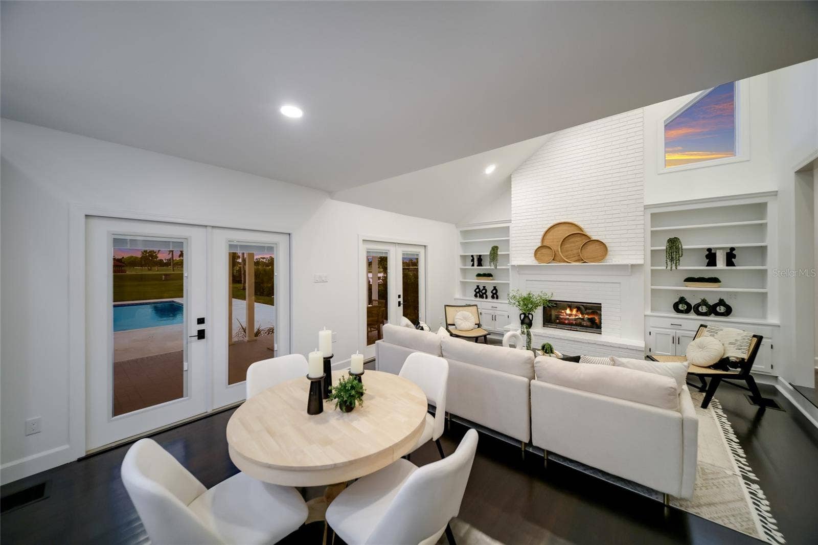 5060 18TH AVENUE W, Bradenton, FL 34209 Great flow from the kitchen to the family room.