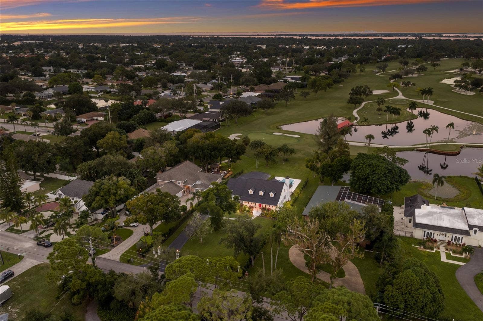 5060 18TH AVENUE W, Bradenton, FL 34209 Long uninterrupted views of the golf course.