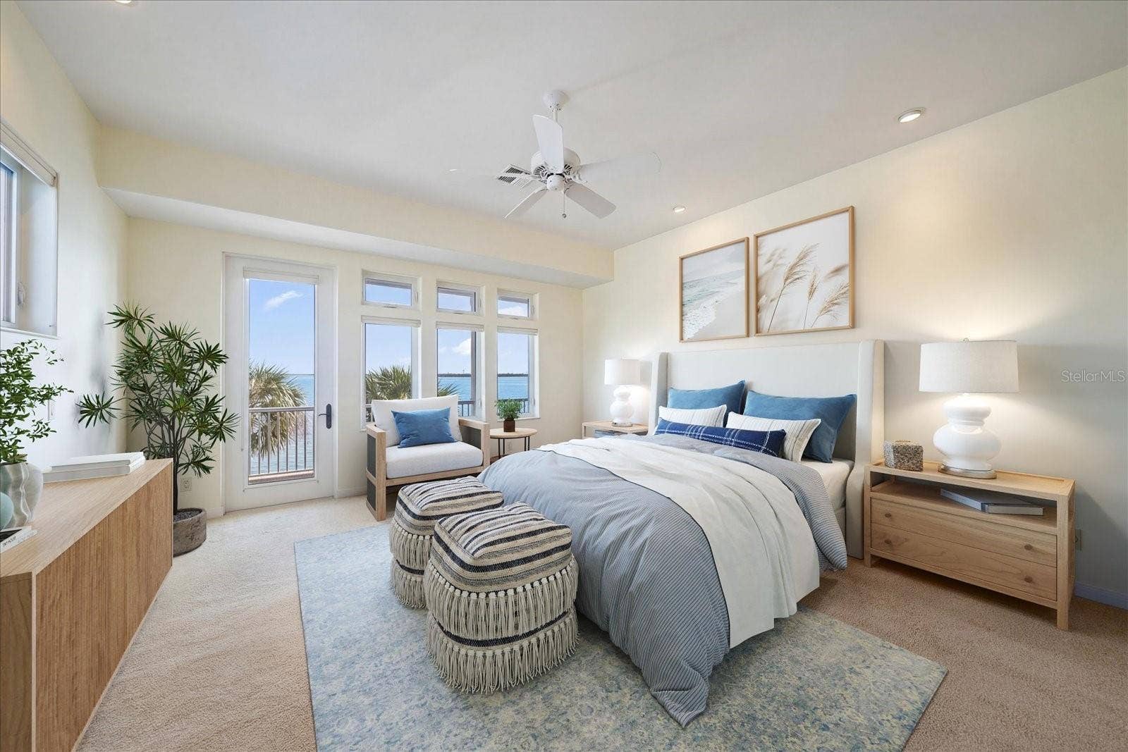 1905 MISSISSIPPI AVENUE, Englewood, FL 34224 Guest Room Digitally staged