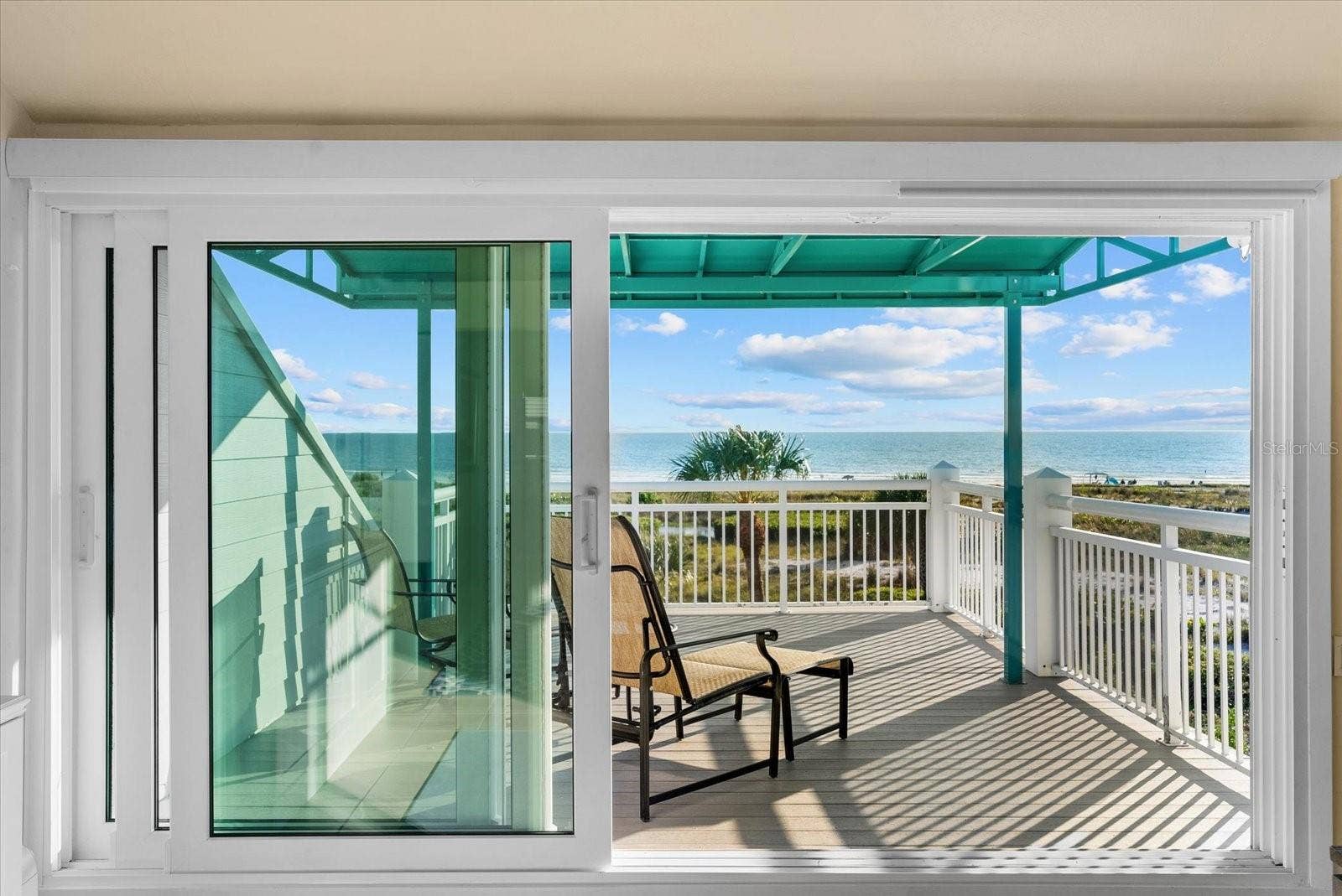 Primary suite with sweeping views
