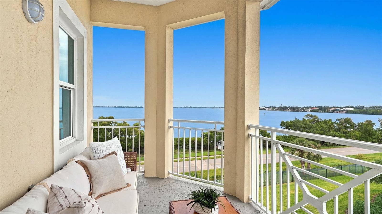 3439 79TH STREET CIRCLE W, #303, Bradenton, FL 34209 Bay view balcony off great room