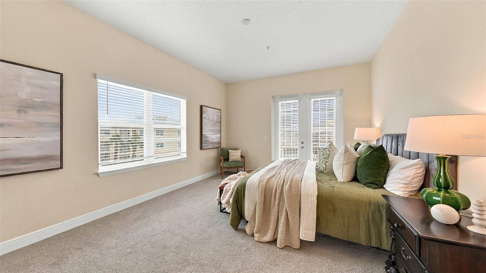 3439 79TH STREET CIRCLE W, #303, Bradenton, FL 34209 Primary bedroom suite with private balcony