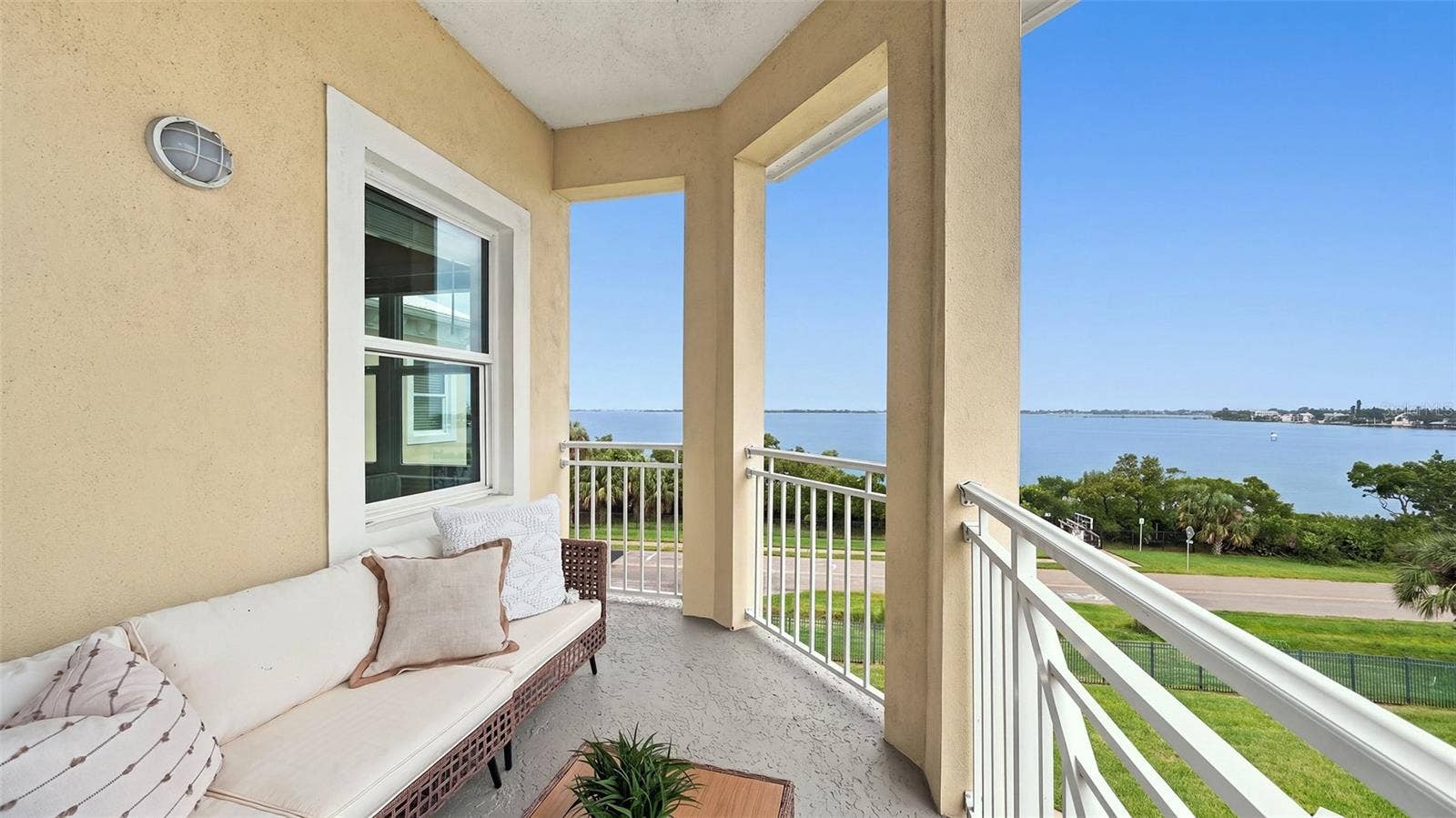 3439 79TH STREET CIRCLE W, #303, Bradenton, FL 34209 Bay view balcony off great room