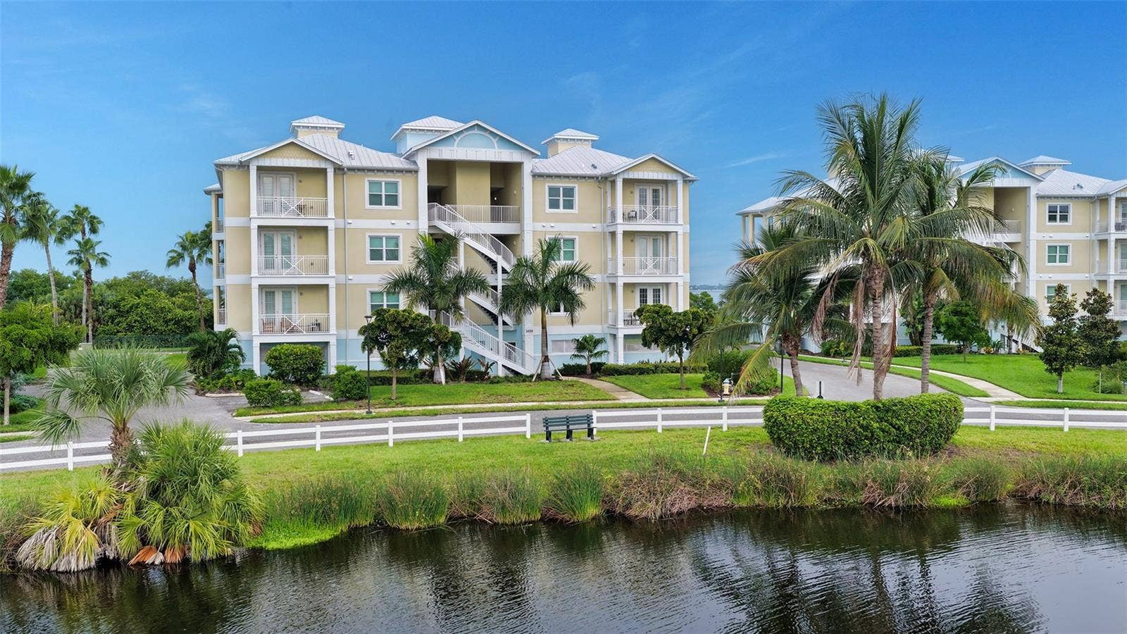 3439 79TH STREET CIRCLE W, #303, Bradenton, FL 34209 Best Bay Front view and pond view