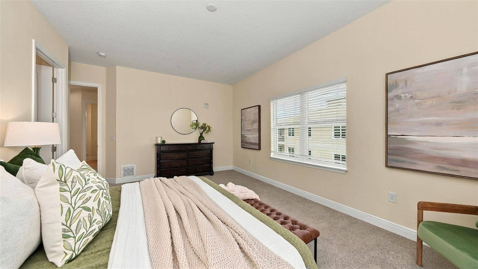 3439 79TH STREET CIRCLE W, #303, Bradenton, FL 34209 Primary bedroom suite with private balcony