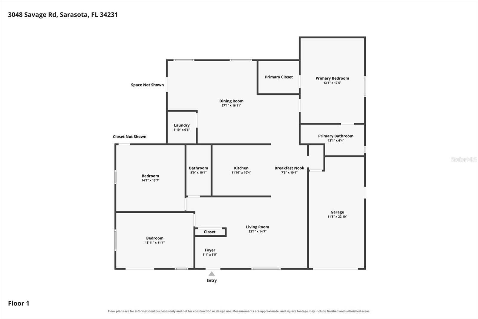 3048 SAVAGE ROAD, Sarasota, FL 34231