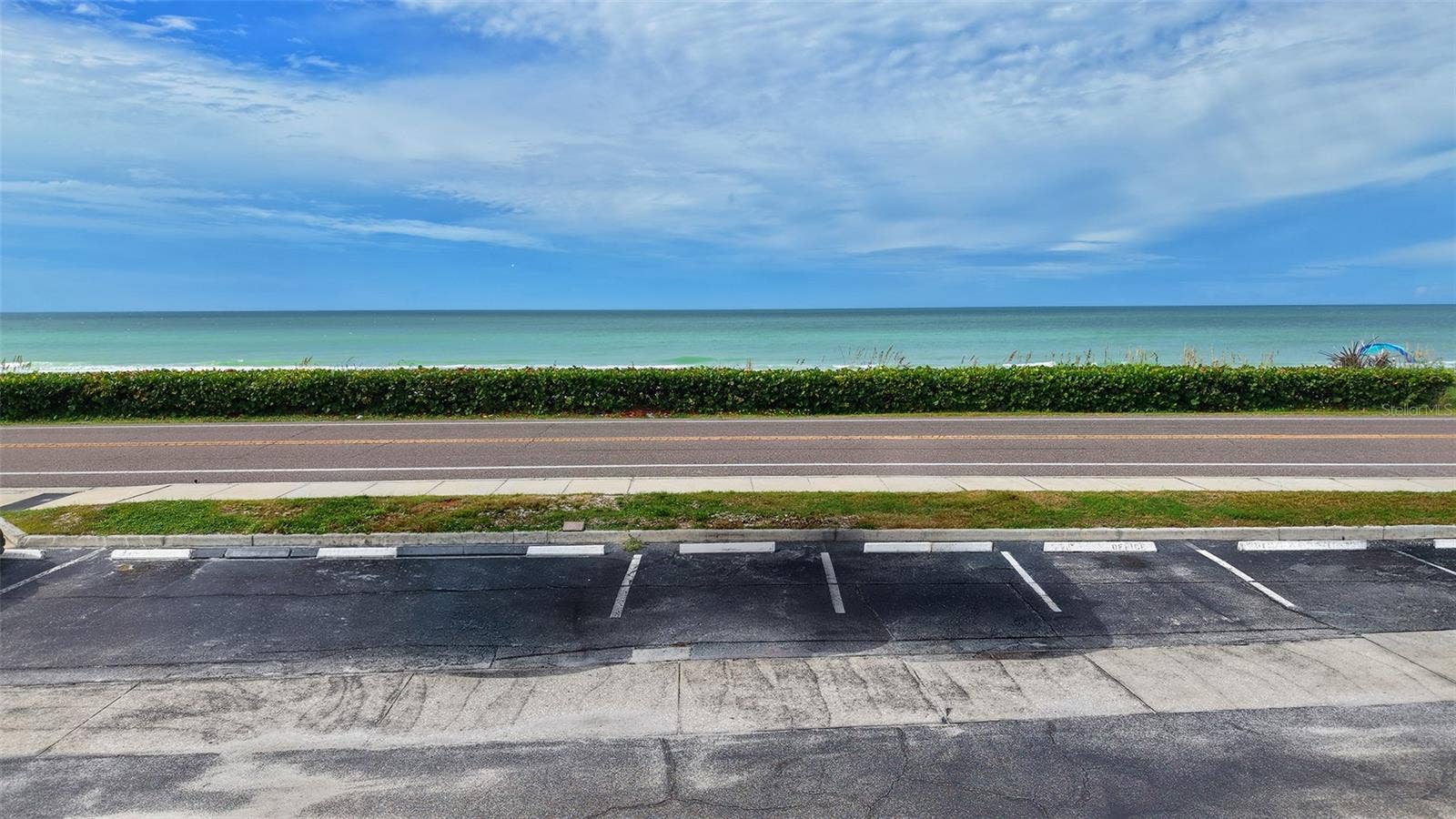 View of Gulf/beach from home