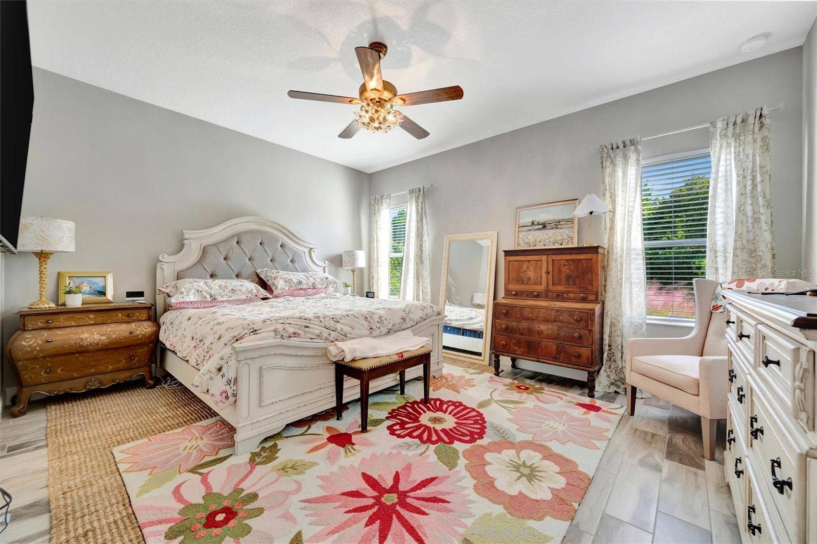 11115 SAND PINE LANE, Parrish, FL 34219 Light and airy primaty bedroom