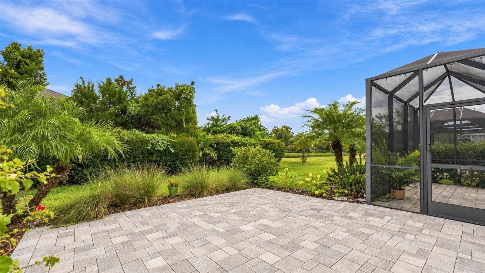 11115 SAND PINE LANE, Parrish, FL 34219 Private, peaceful second patio