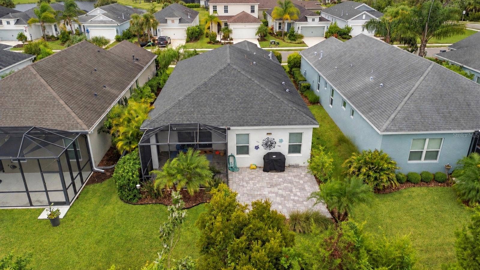 11115 SAND PINE LANE, Parrish, FL 34219 Two pavered patio spaces