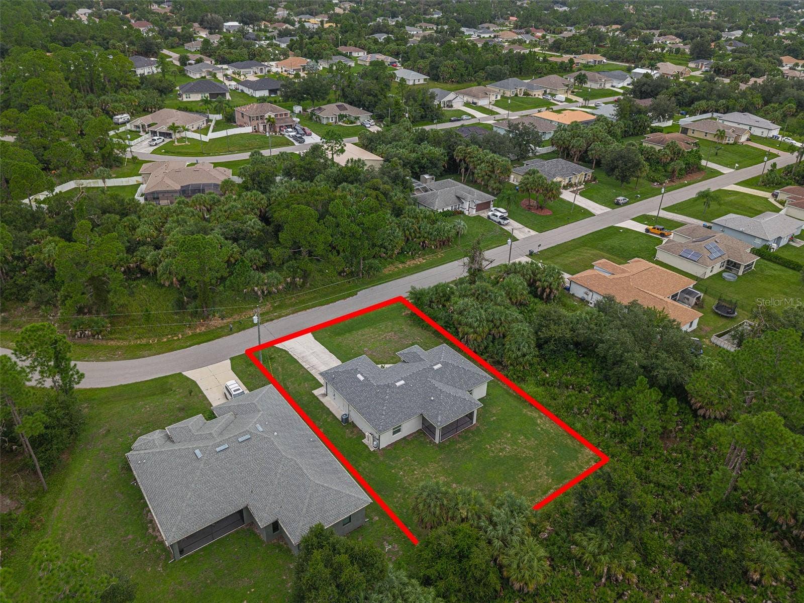2481 ALLSUP TERRACE, North Port, FL 34286 Aerial