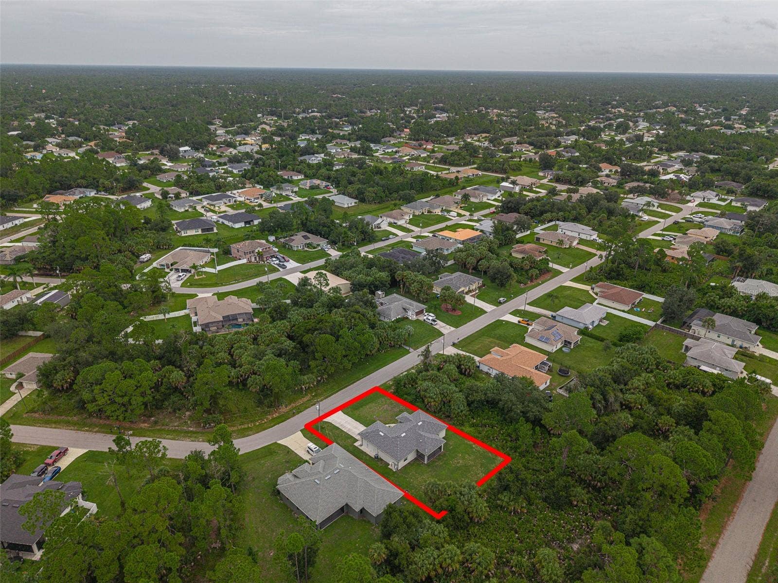 2481 ALLSUP TERRACE, North Port, FL 34286 Aerial