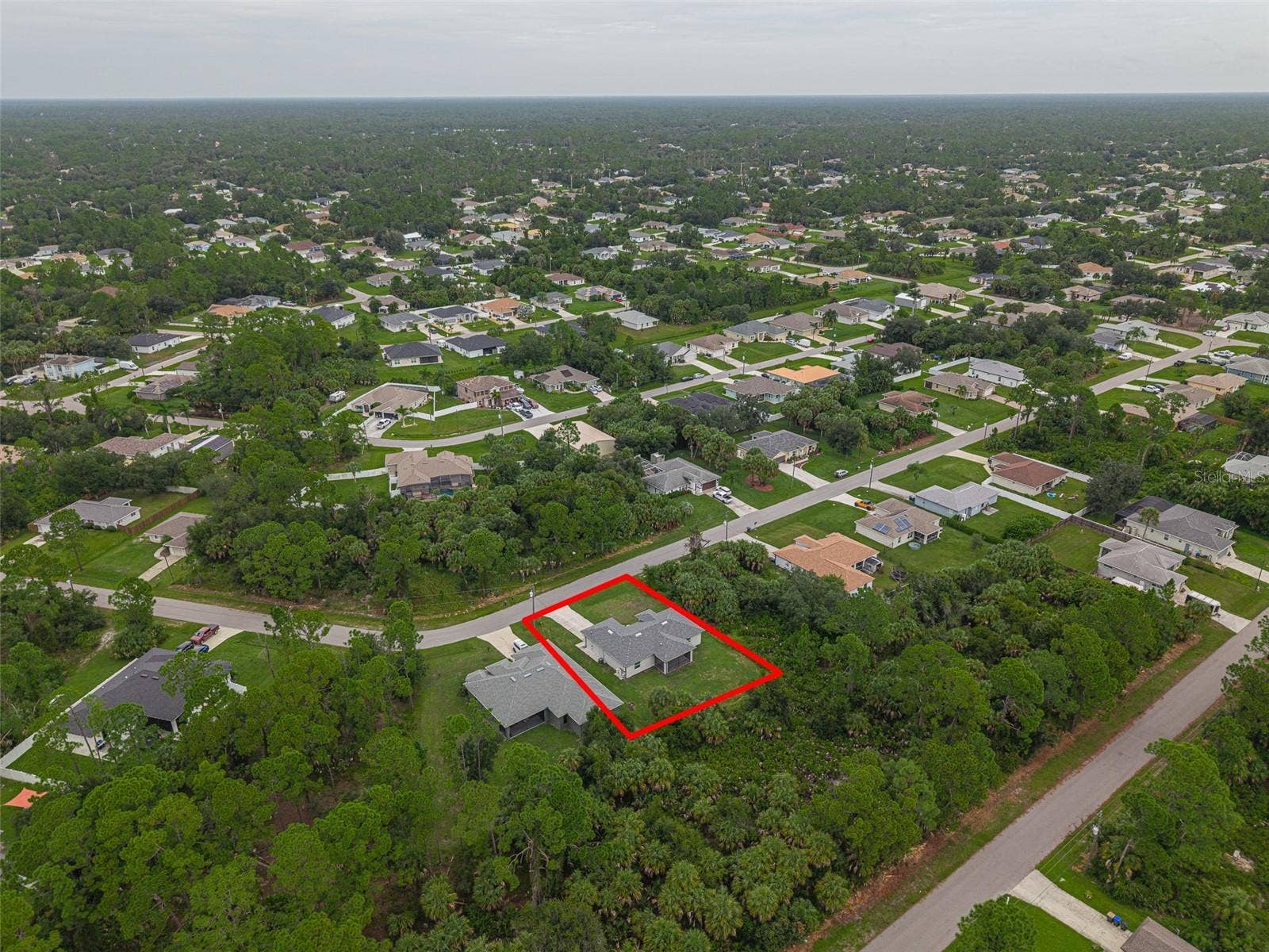 2481 ALLSUP TERRACE, North Port, FL 34286 Aerial