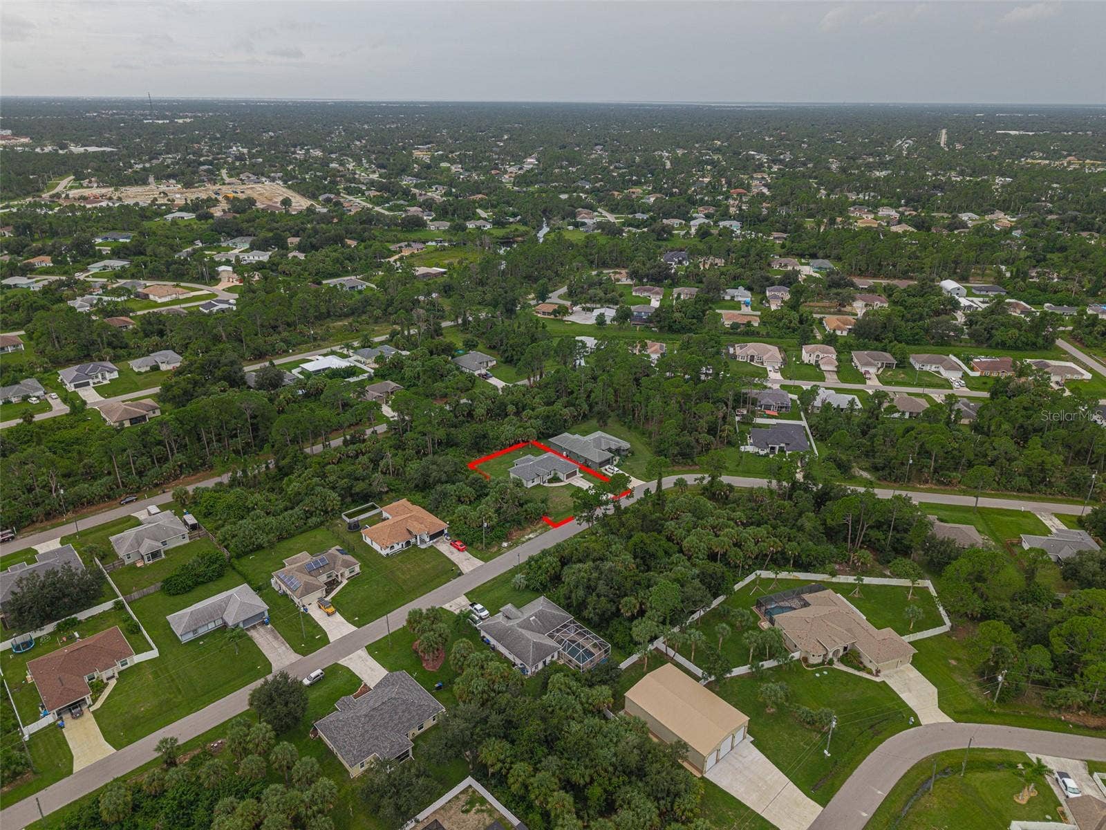 2481 ALLSUP TERRACE, North Port, FL 34286 Aerial