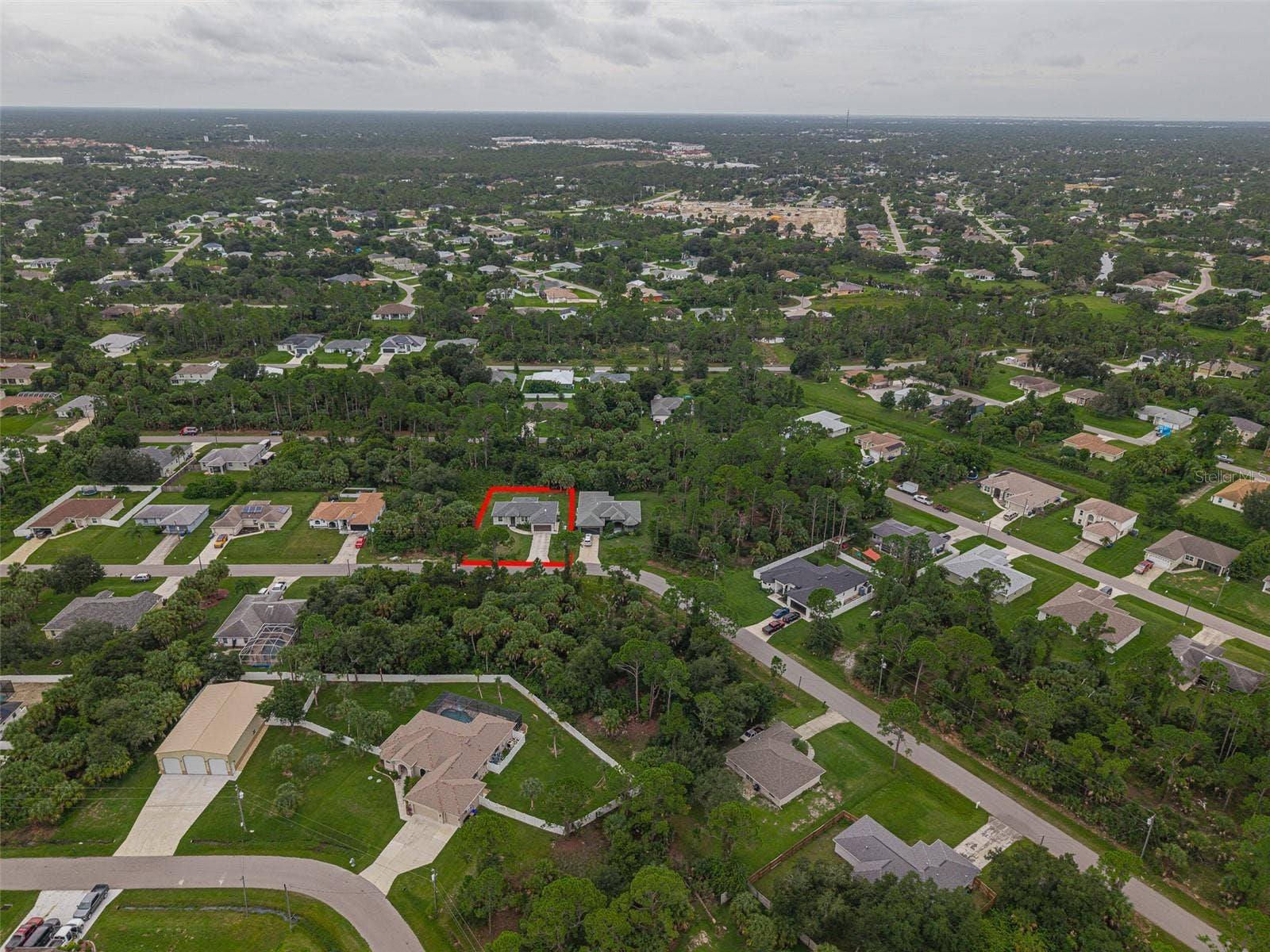 2481 ALLSUP TERRACE, North Port, FL 34286 Aerial