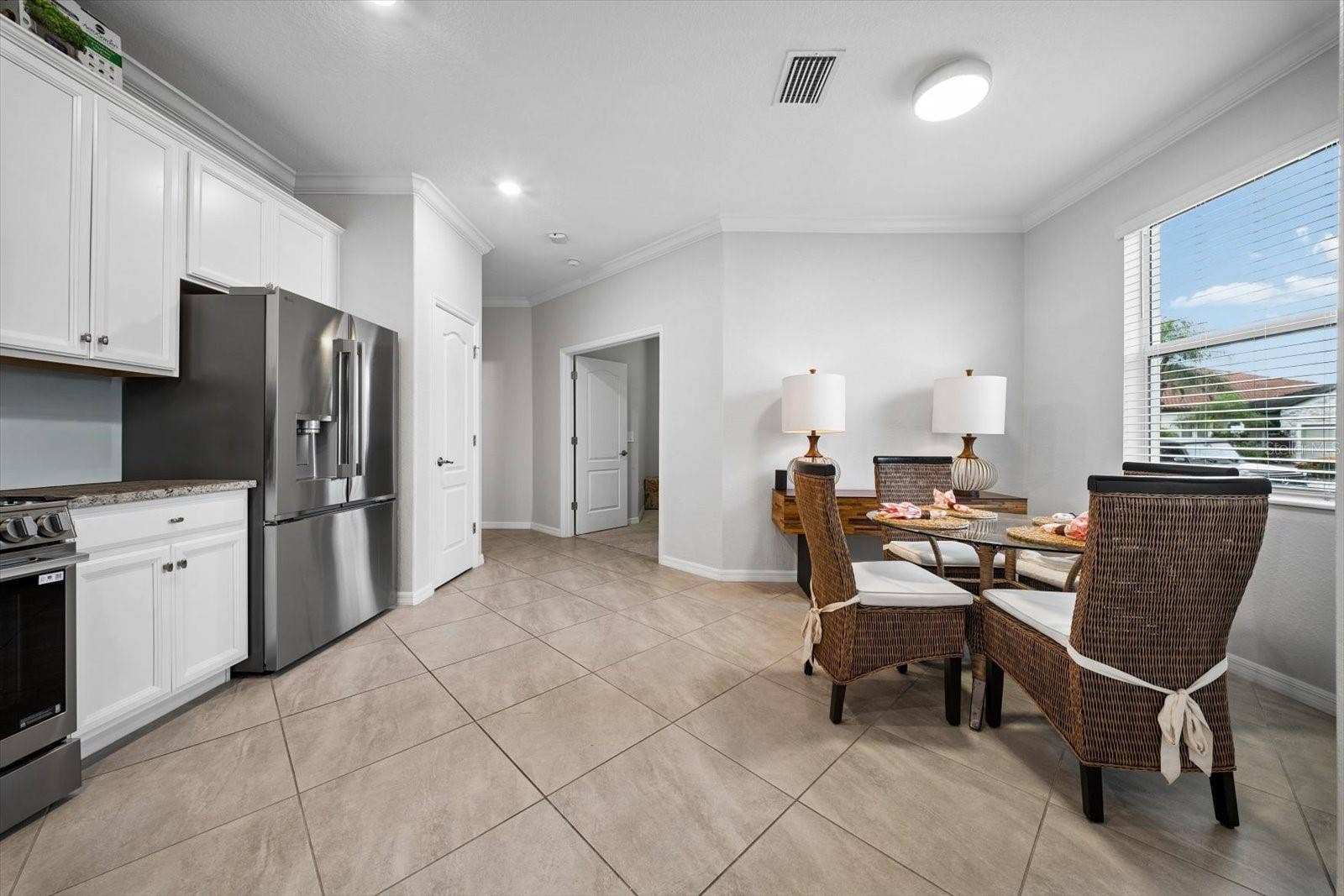 TILE THROUGHOUT LIVING AREAS