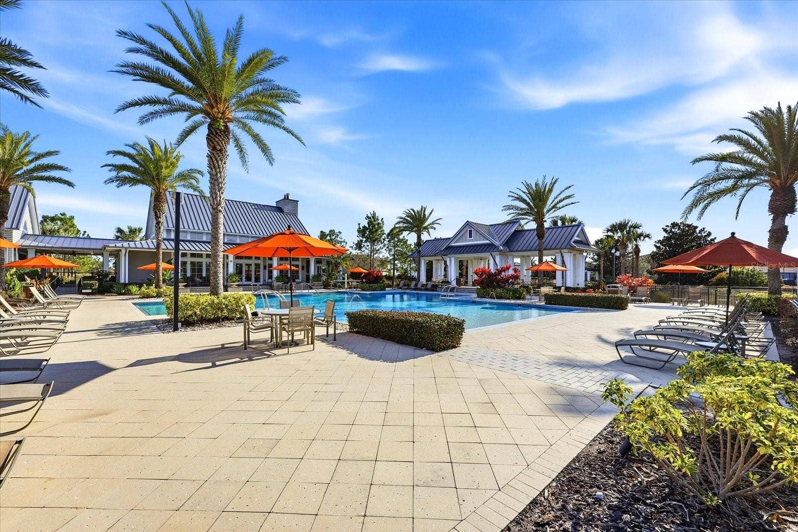 CLUBHOUSE POOL AND CABANA