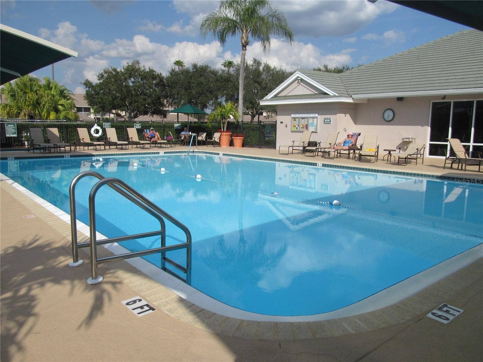 HEATED LAP POOL AT TARA