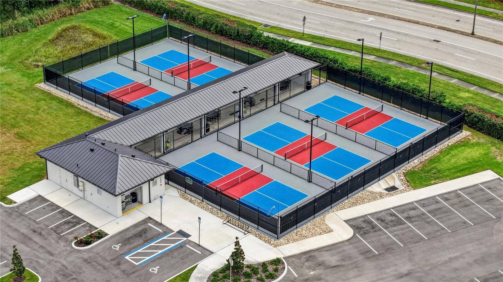 NEW PICKLE BALL COURTS