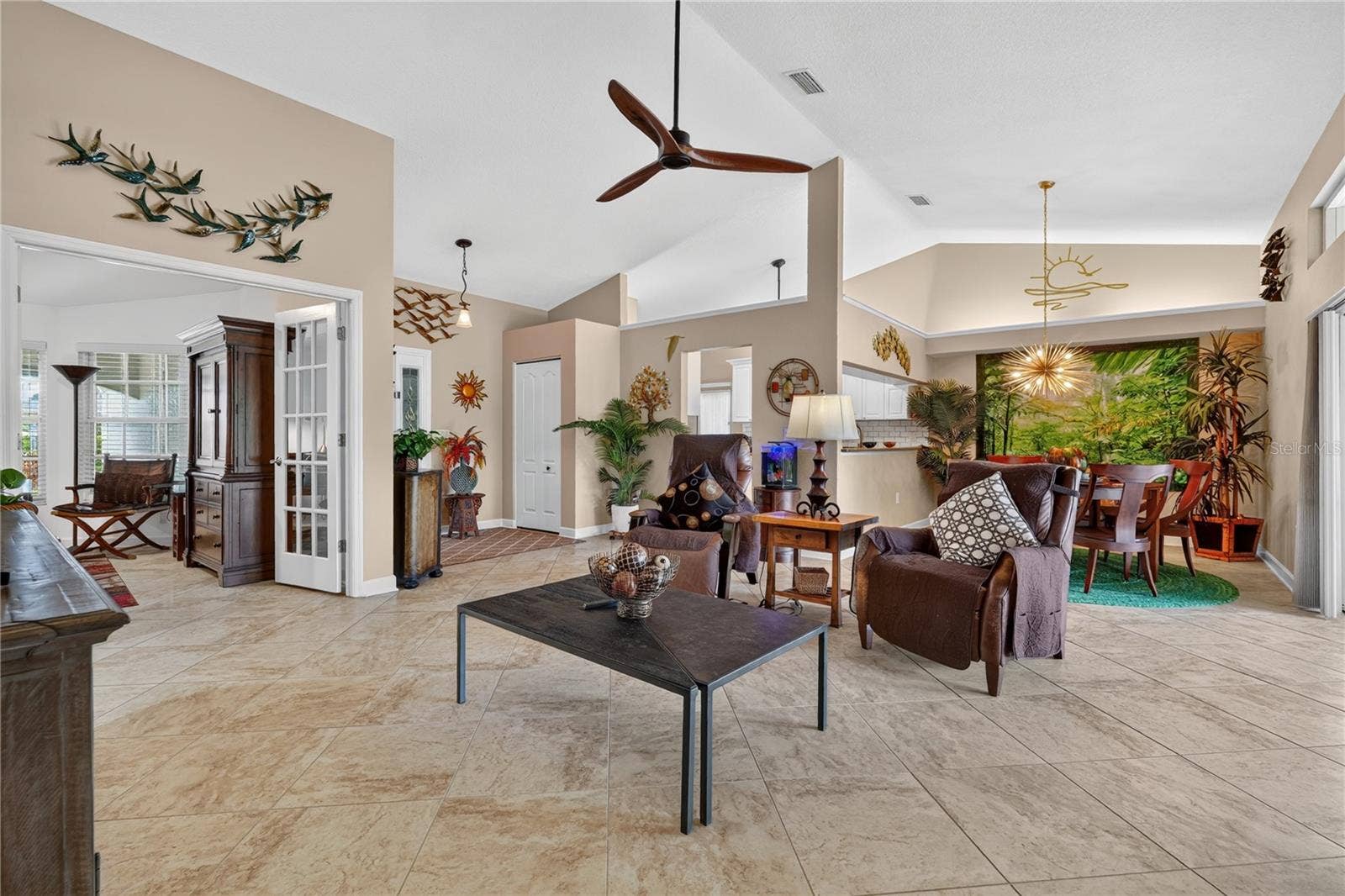 AMPLE GREAT ROOM LIVING