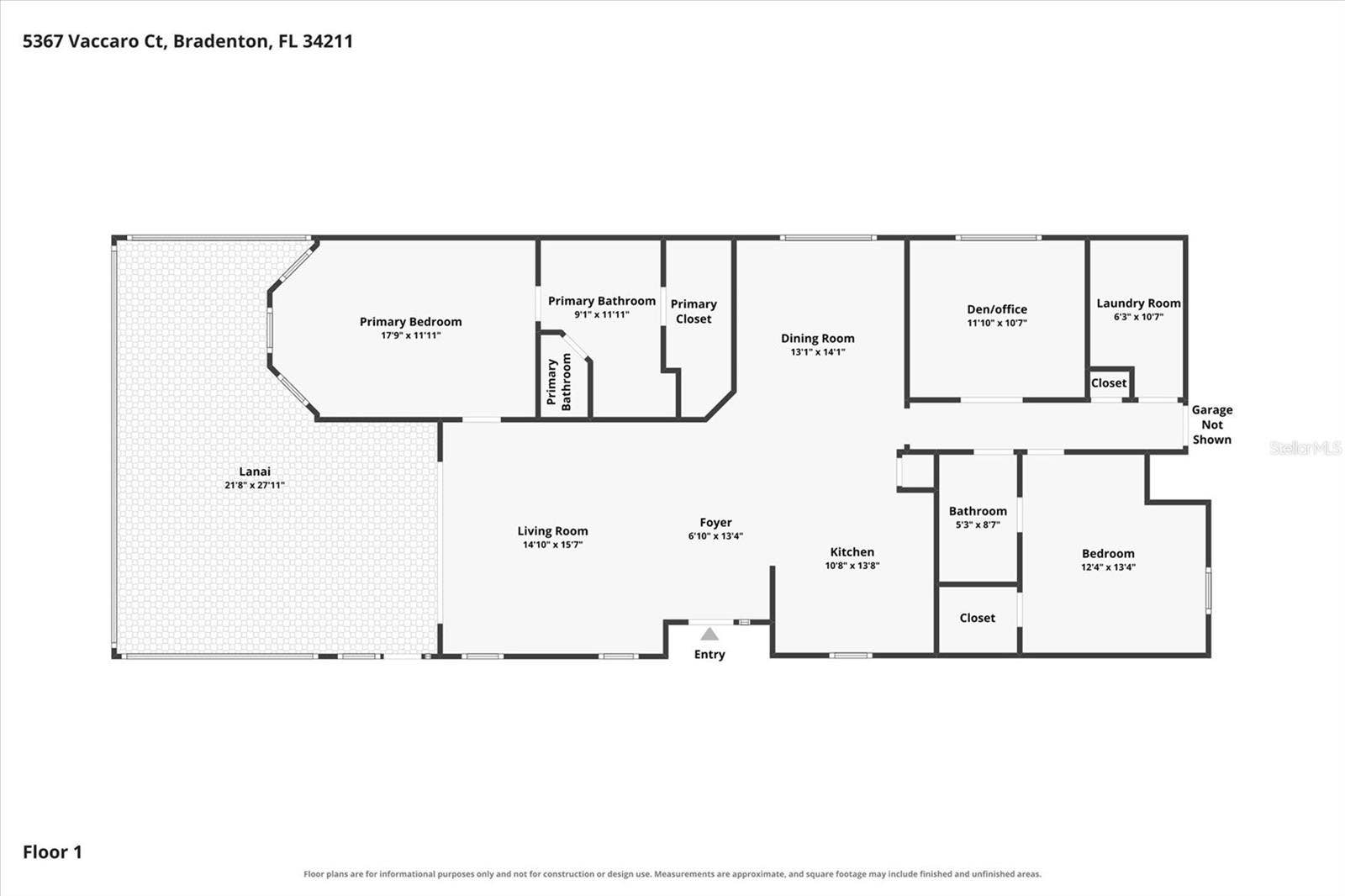 5367 VACCARO COURT, Lakewood Ranch, FL 34211 Roma model
