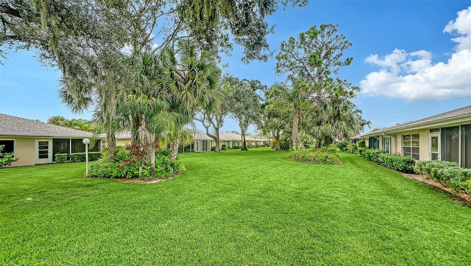 Lush and green.