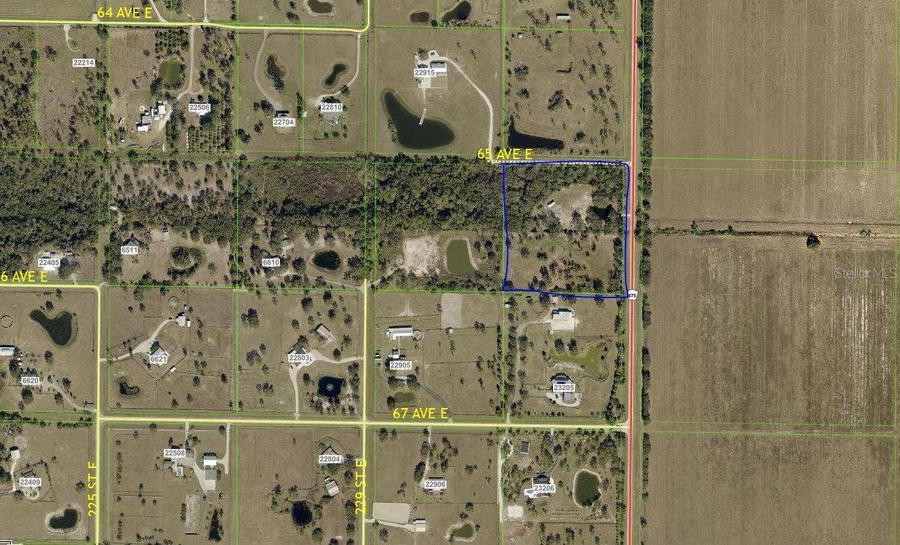 Property in blue line  access on 65th and 675