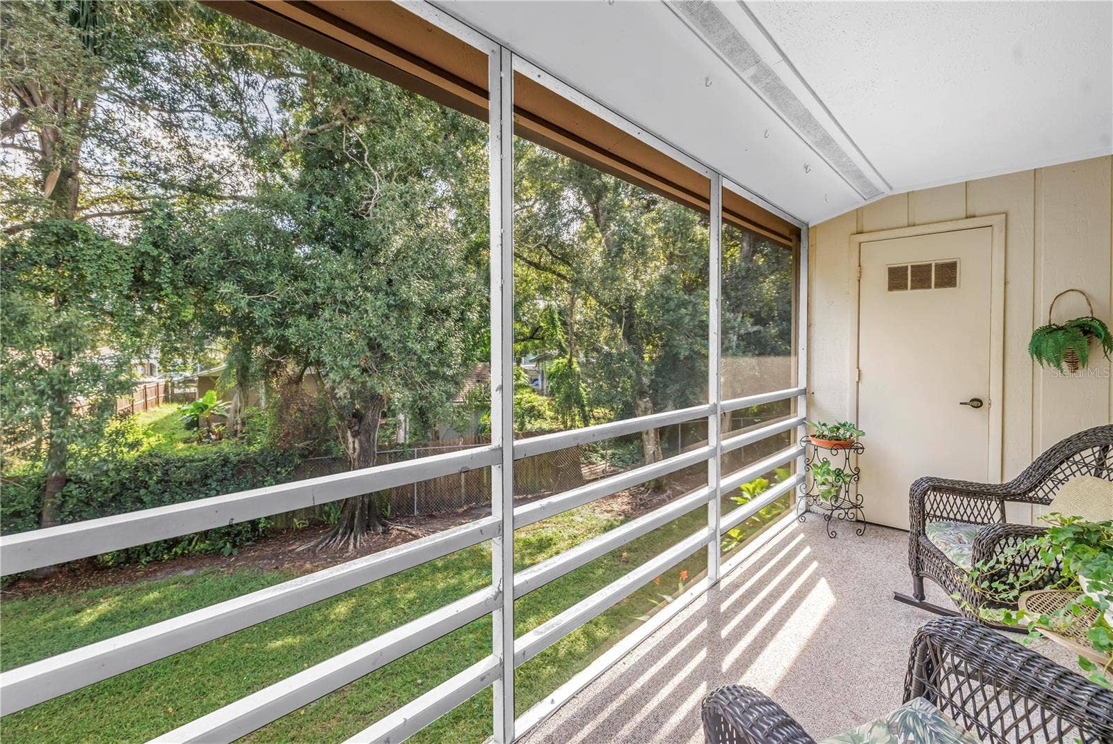 4435 NARRAGANSET TRAIL, #66A, Sarasota, FL 34233 Screened Patio 1