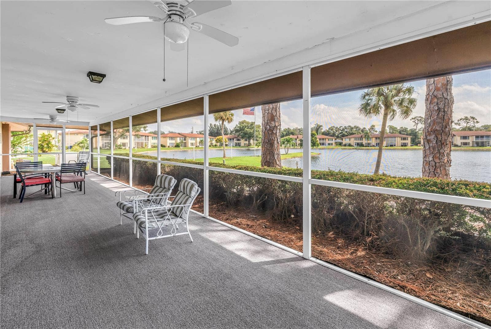 4435 NARRAGANSET TRAIL, #66A, Sarasota, FL 34233 Lanai on Clubhouse