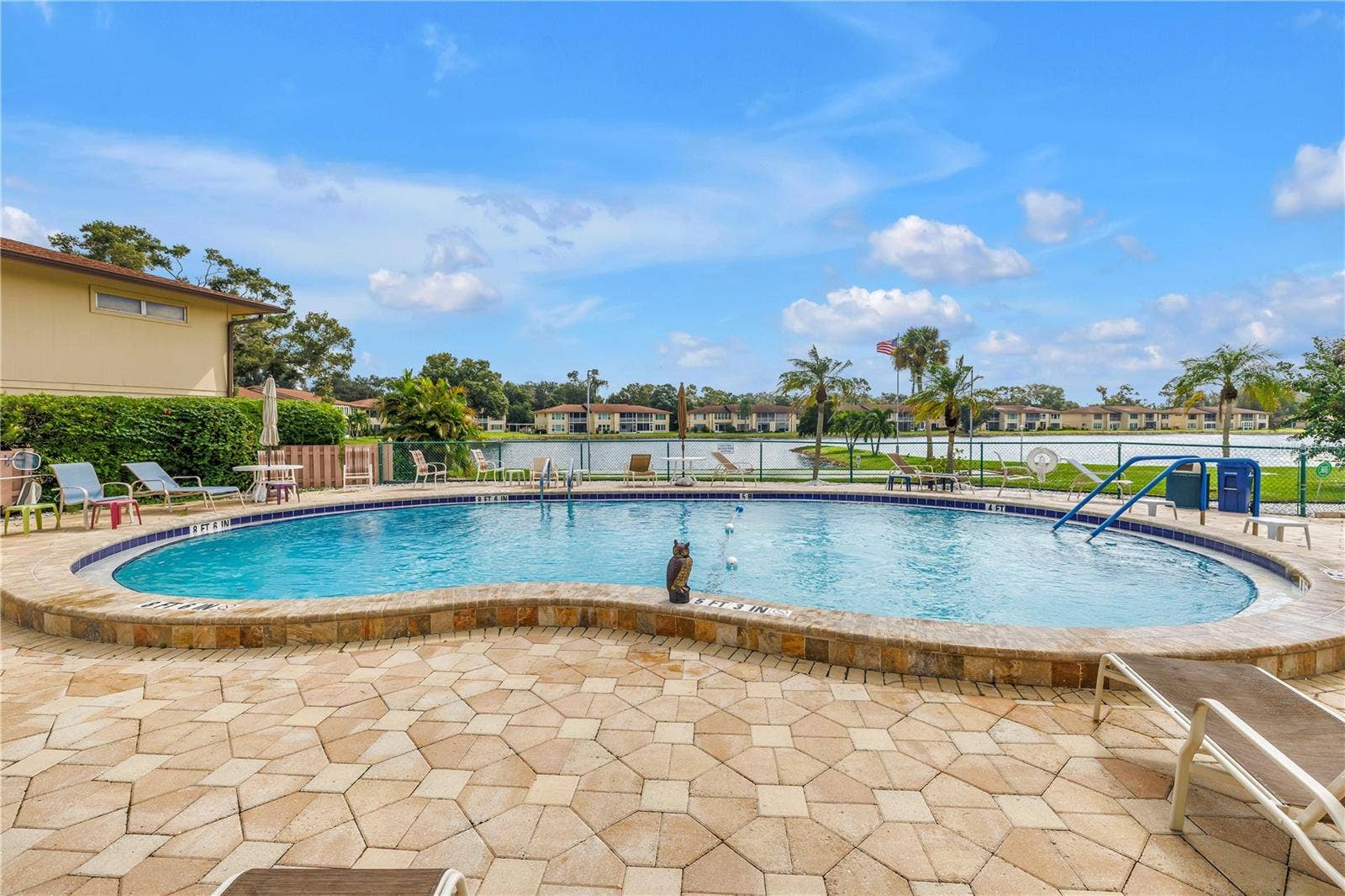 4435 NARRAGANSET TRAIL, #66A, Sarasota, FL 34233 Inviting Community Pool